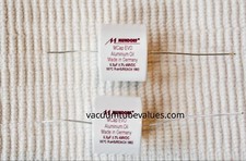 PAIR - TWO - Mundorf MCap EVO Aluminum Oil Capacitor Cap 6.8uf 6.8 uf 450VDC
