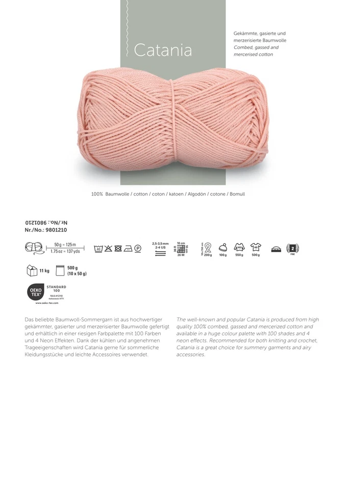 Catania Di Schachenmayr - Talpa (00254) - 50 G / Circa 125 M Lana - Immagine 3 di 4