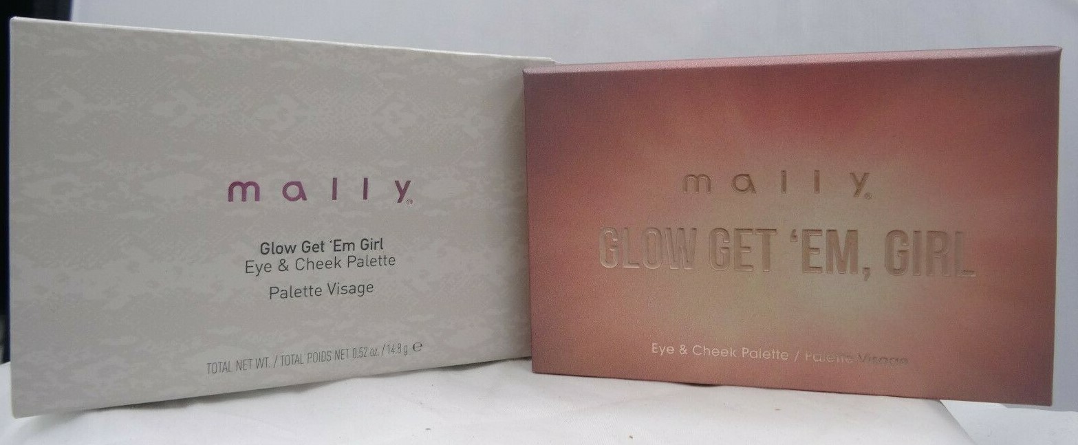 Палетка для глаз и щек Mally Glow Get Em Girl, 0,52 унции