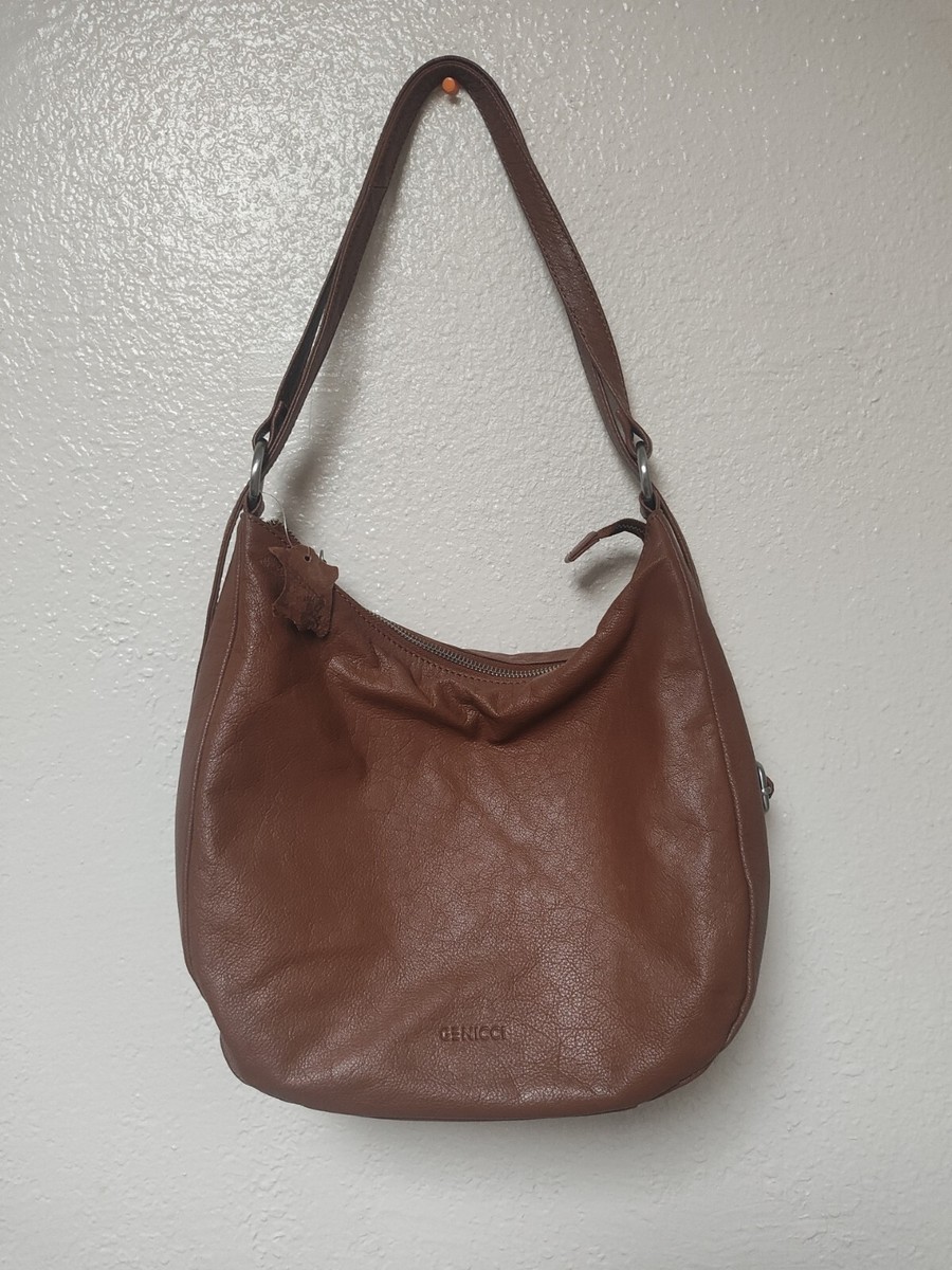 Genicci Cognac NWT Womens U-SDB153 Special Backpack/ Tote  display picture 2