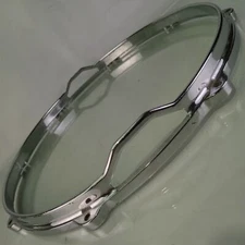 Boosey&Hawkes Ajax 14" Die-Cast Snare Drum 8Lug Resonant Rim/Hoop Chrome Vintage