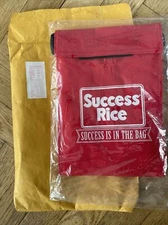 Success Rice Koozie Insulated Lunch Bag   -Very Rare