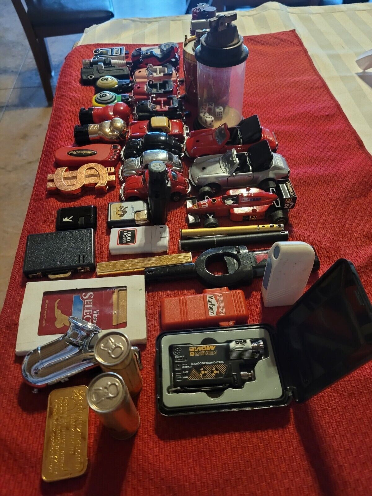 Vintage Butane And Flint Novelty Lighters eBay