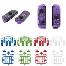 Clear Joy Con Dpad Version Full Shell Button For Nintendo Switch OLED Joycon