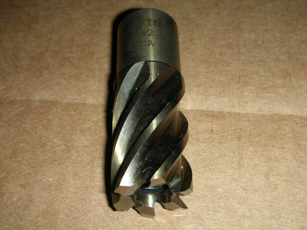 Norseman SB5, 15301 SpiraBroach Annular Cutter Set, M42, 1" Pin, 4