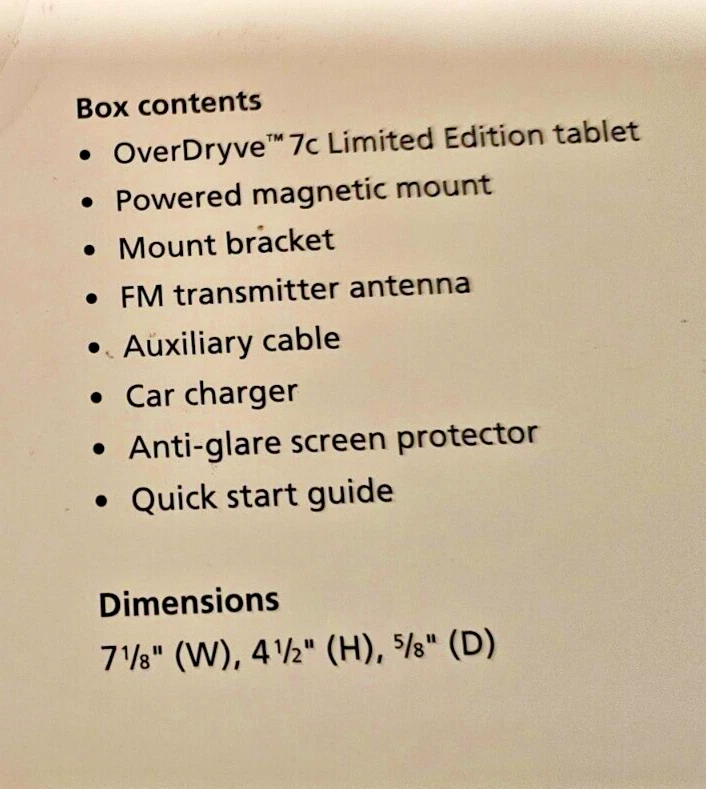 Rand McNally OverDryve 7C Limited Edition - Image 3 of 3