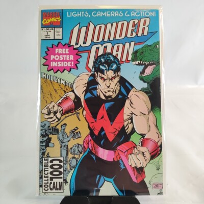 Wonder Man #1 w/ Poster Marvel Comic 1991 Disney+ Series Coming Key Issue
