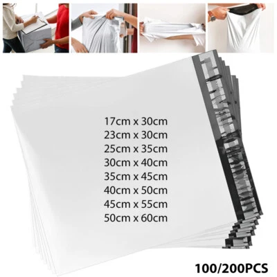 Folienversandtaschen Versandbeutel Versandtüten Verpackung Verschiedene Größen