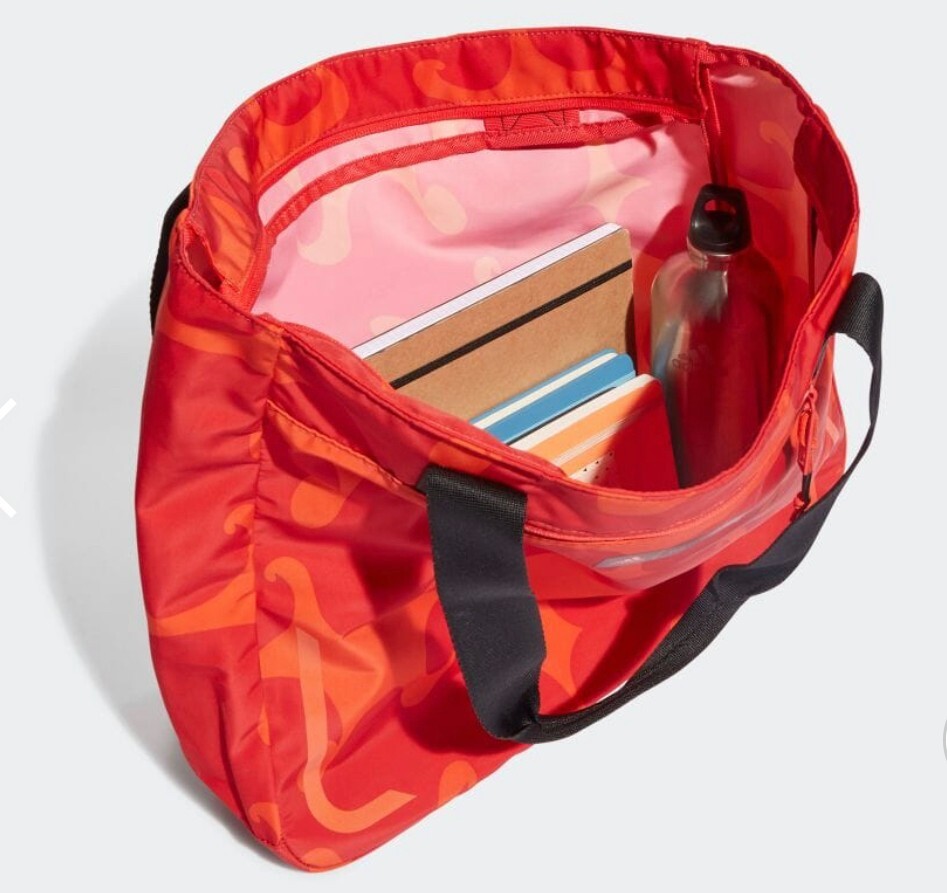 Adidas × Marimekko Tote Bag Collaboration Orange Red Women's WK027