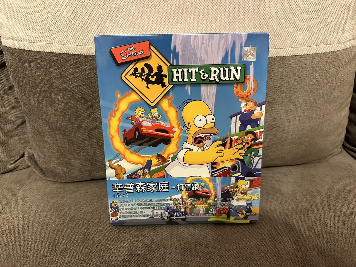 The Simpsons: Hit & Run - Taiwanese Big Box Edition PC NEW