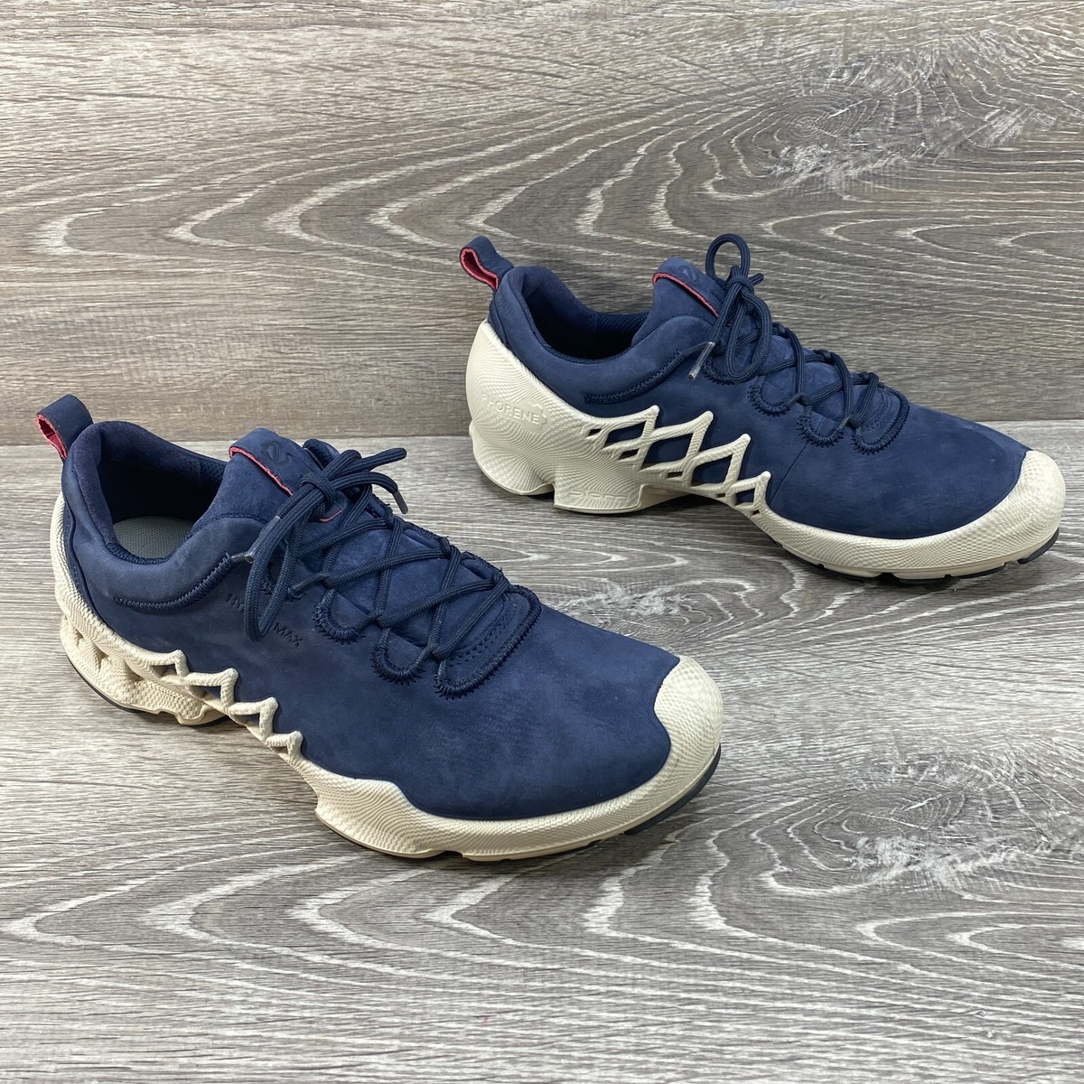 ECCO Biom Aex Luxe Hydromax Water-Resistant Shoes Blue Size USA 9