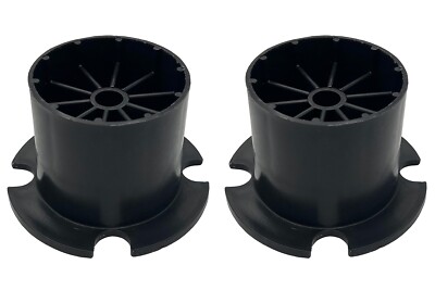 (2) Power Wheels 74460-2249 10 Rib Replacement Wheel Driver Genuine Fisher Price