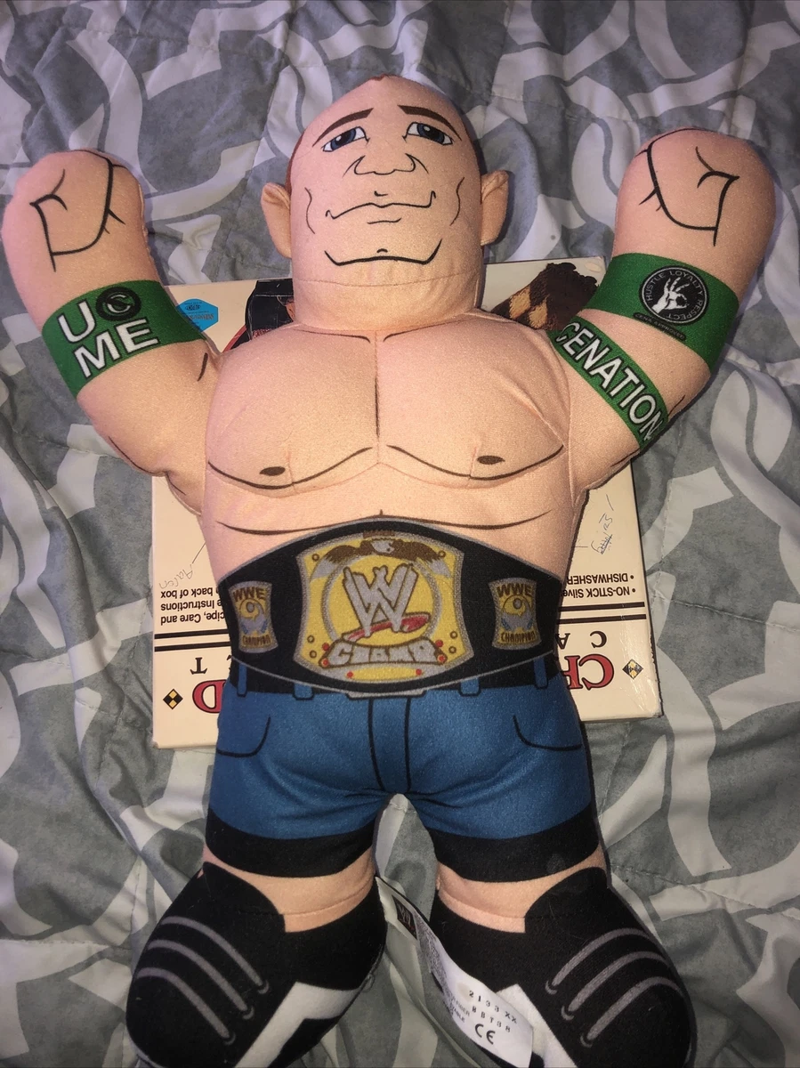 WWE John Cena Brawlin Buddies Plush Stuffed Doll 16