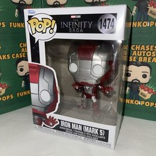 Funko Pop! Vinilo: Marvel - Iron Man (Mark 5) #1474 Infinity Saga