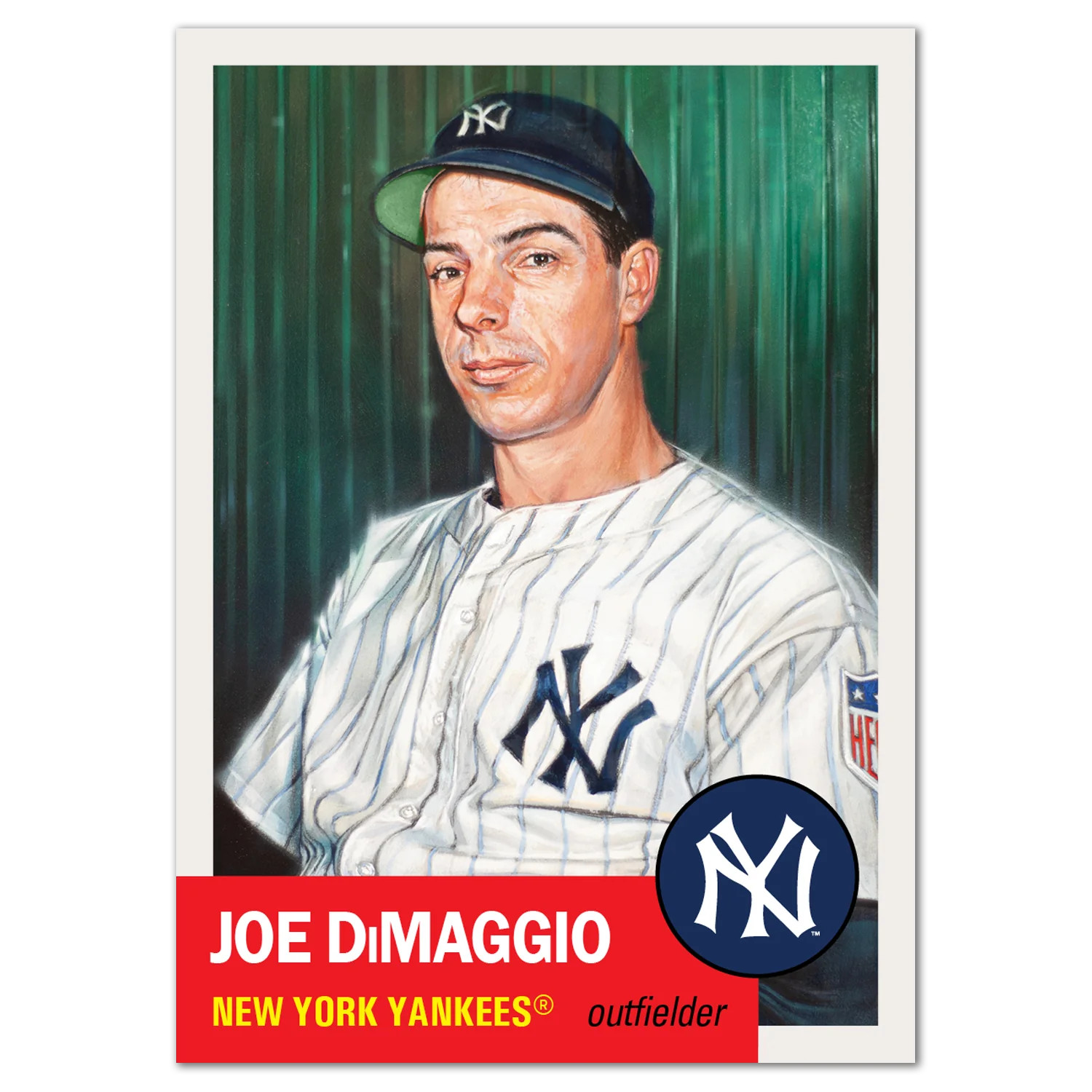 2025 Topps Living Set 832 Joe DiMaggio New York Yankees