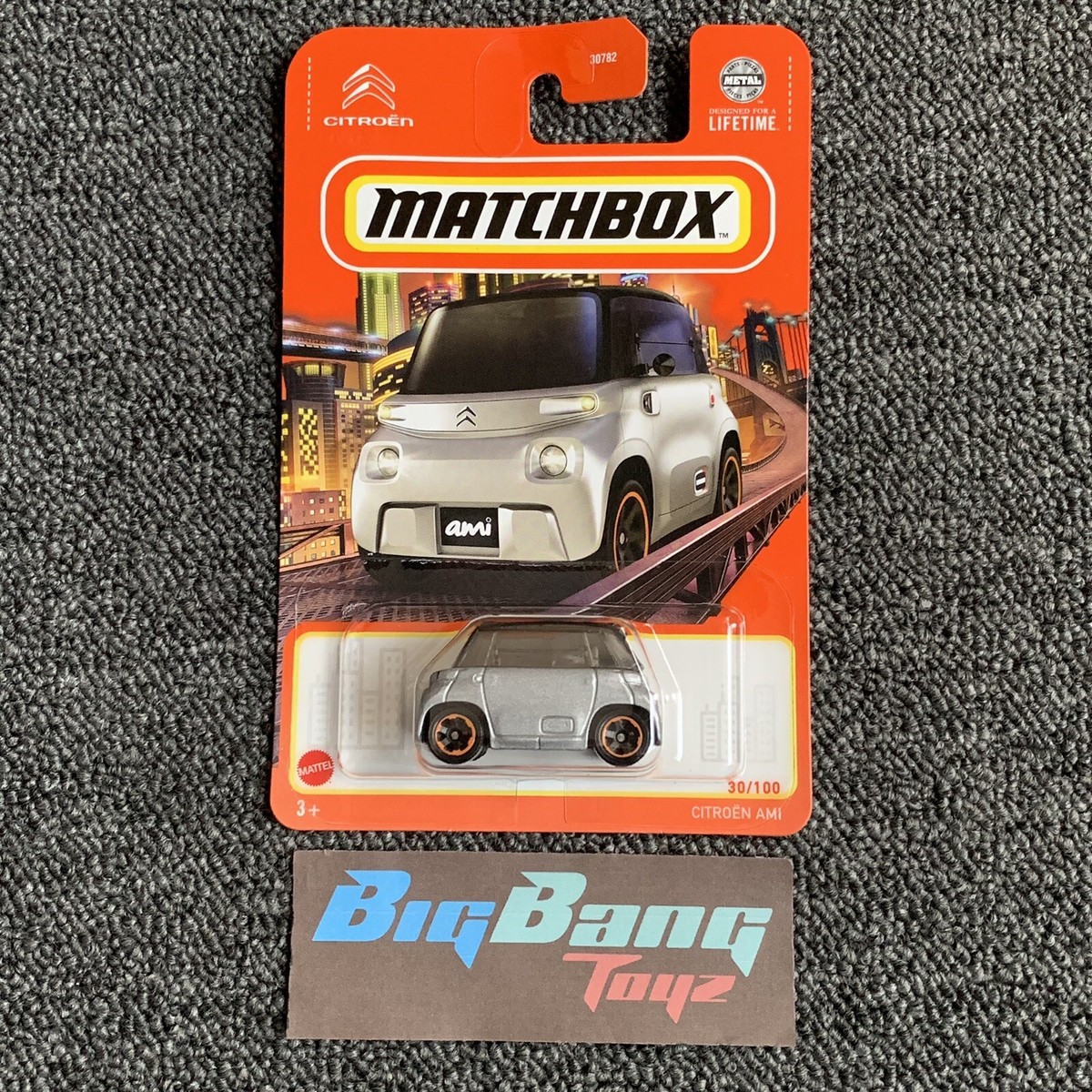 Matchbox Citroen Ami Silver #30 Mainline 2024 Case J (In-Stock