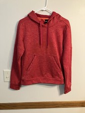 Adidas Women  s Small Pink Hooded Sweatshirt Slim EUC School Sporty EUC A6