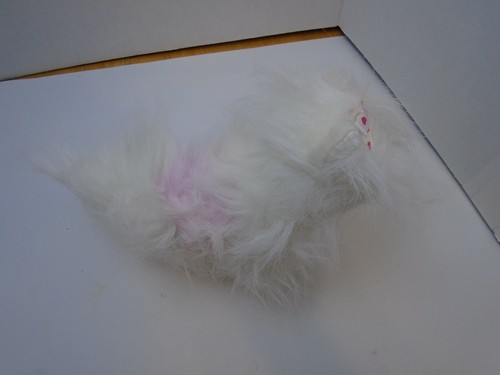Ganz Webkinz Yorkie HM070 White and Pink Plush Dog NO CODE EUC - Picture 2 of 7