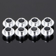 8Pc Aluminium Skate Bearing Spacers Flying Suacer Type Skating Shoes Axle Sleeve