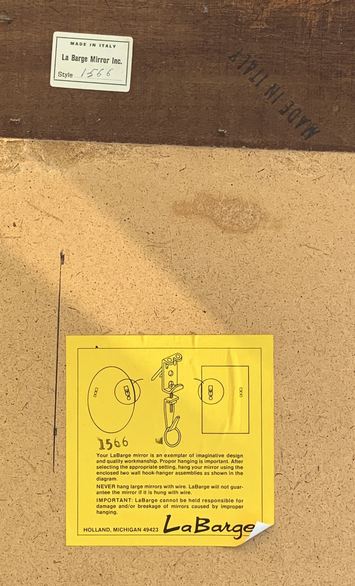 La Barge Italian Carved and Gilt Mirror | eBay