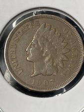1907 Indian Head Cent - Liberty - As Shown! (#0545)