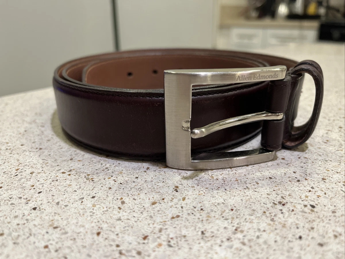 Allen edmonds dress best sale belt