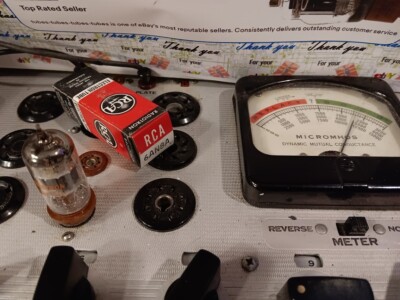 Vintage RCA 6AN8 6AN8A Triode & Pentode Electron Tube NOS NIB *TESTED*