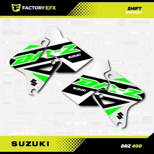 Green Shift Shroud Graphic Kit fits Suzuki DRZ400SM Drz400s drz400 DRZ Decal