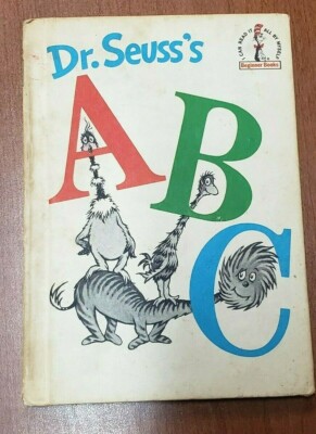 Dr. Seuss's ABC FIRST EDITION 1963 Beginner Books GREAT SHAPE!