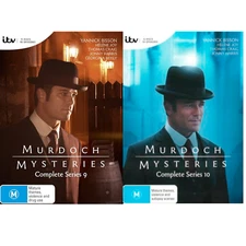 Murdoch Mysteries: Complete Series 9 & 10 DVD (Region 4) 10 Discs New & Sealed