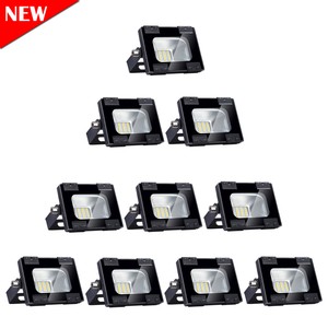 10W LED Fluter Flutlicht Warmweiβ Gartenlampe Außen Strahler Ultra Dünn IP65