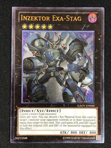 Inzektor Exa-Stag GAOV-EN050 Galactic Overlord 1st Edition