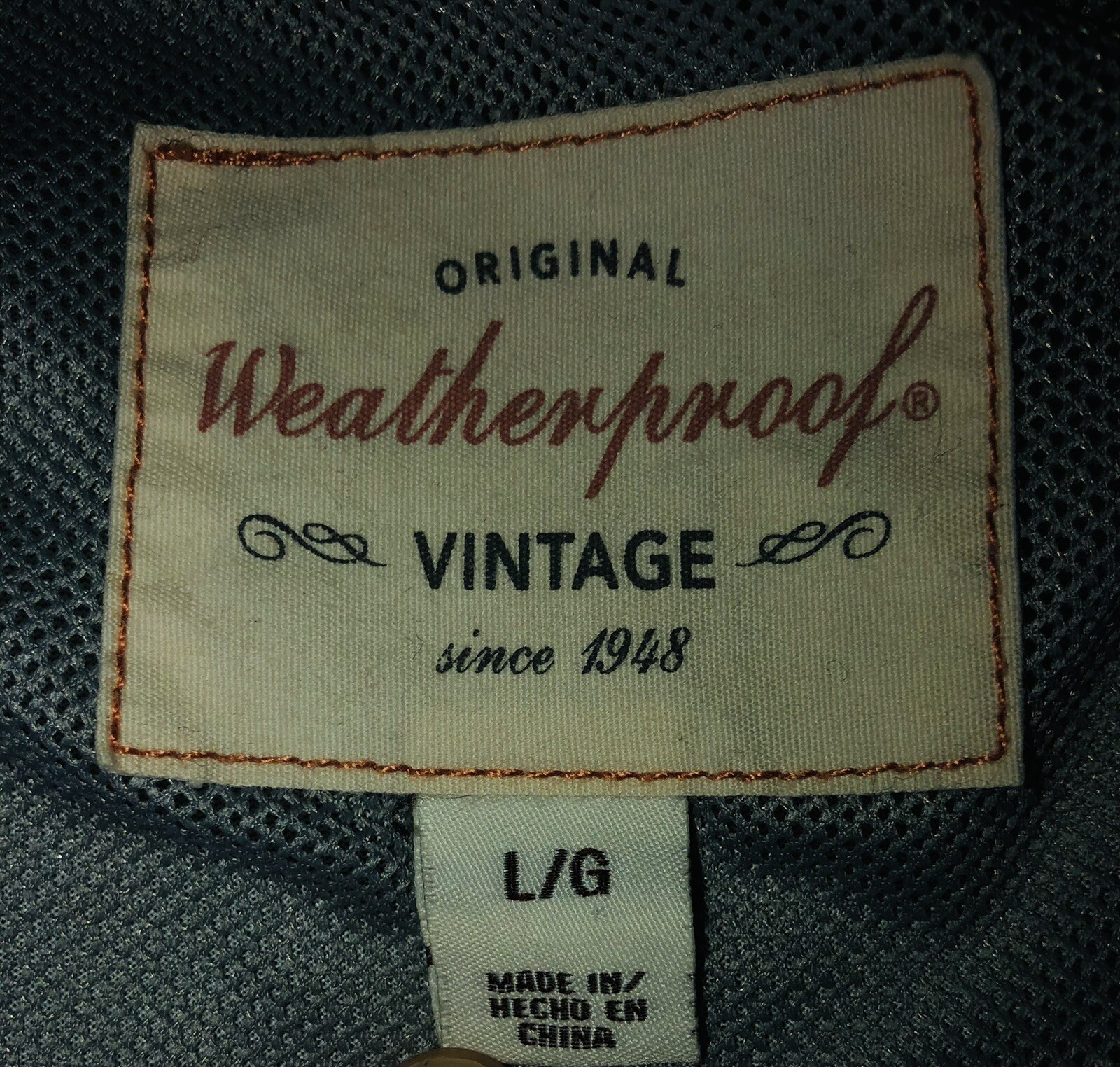 NASA Weatherproof Vintage brand jacket Black large wa… Gem