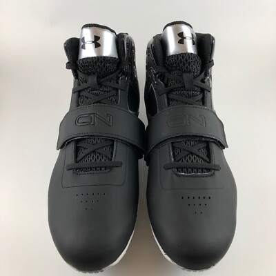 Under Armour C1N Mid Mens Size 11 Football‎ Cleats Black Silver Cam Newton Under Armour | Shoes | Under Armour Cam Newton 1 Mid  main image 4