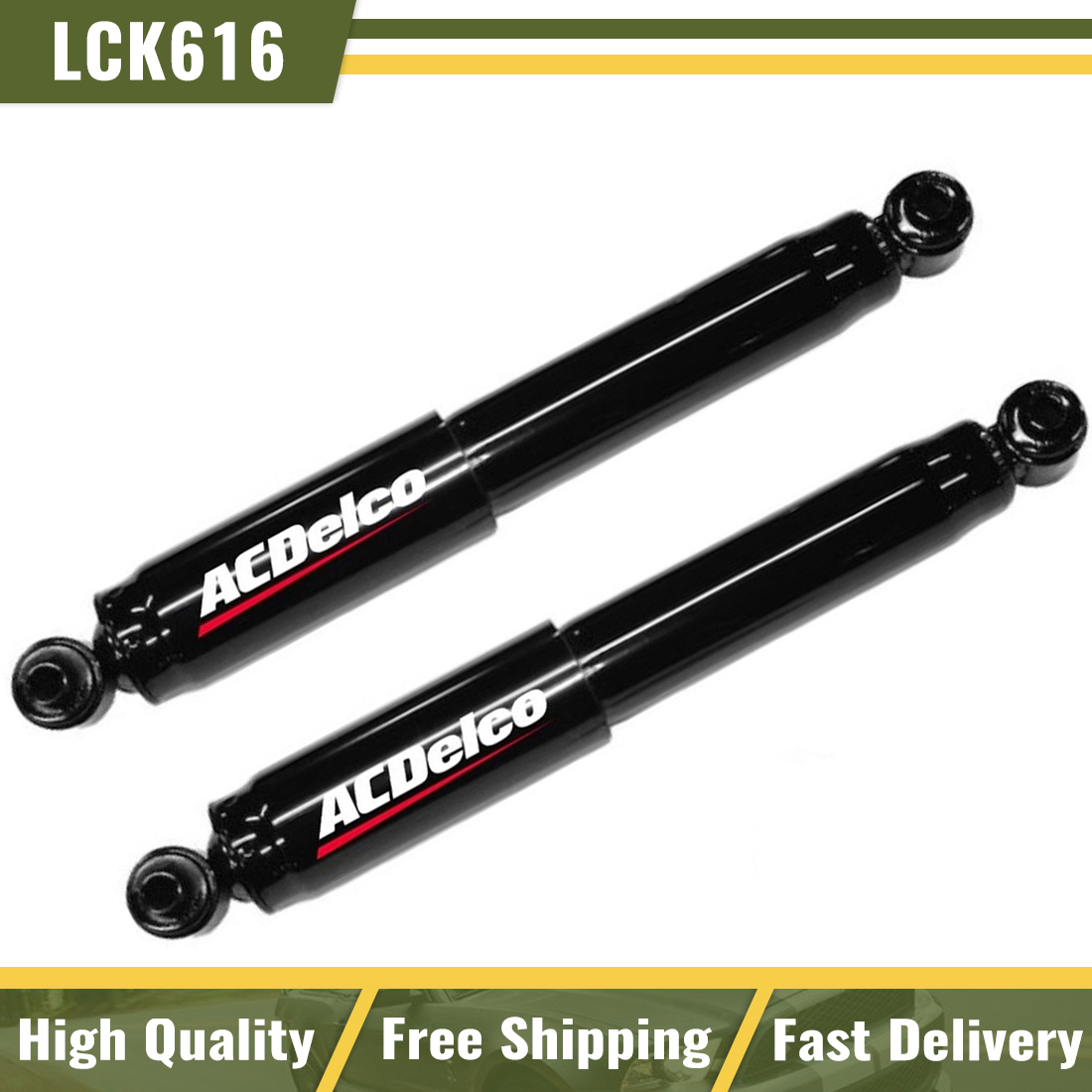 ACDELCO Advantage Front Shocks (2) Fits 92-99 Chevy Suburban Tahoe