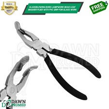 Glassblowing Boro Lampwork Bead Leaf Masher Plier PVC Grip German Grade