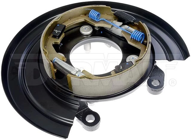 Placa de respaldo de freno cargada Dorman 926-273 se adapta a modelos Ford Foto 2 de 4