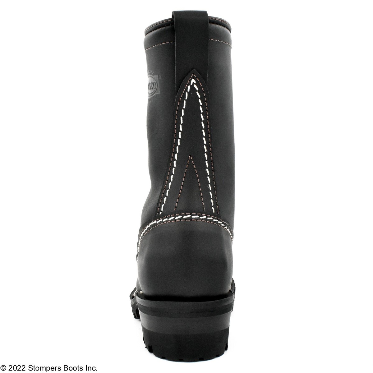 Wesco Jobmaster 10 Inch Leather Lug Sole Black Boots | USA  display picture 2
