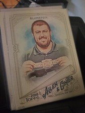 SCOTT BLUMSTEIN 2018 Topps Allen & Ginter's Online Exclusive 5 x 7  /49 #34
