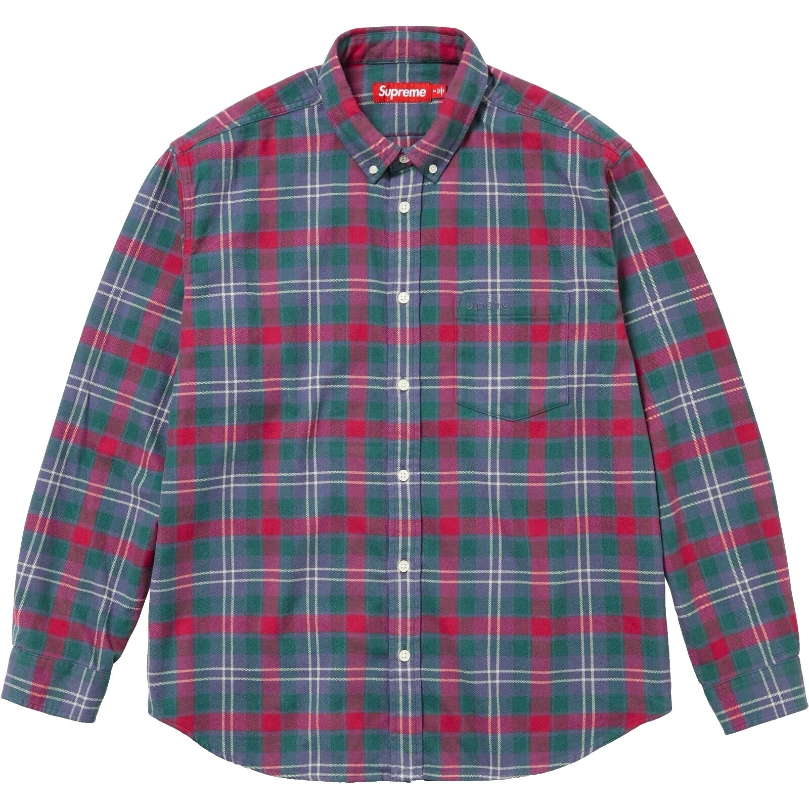 Camisas para hombre Supreme informales de algodón con botones