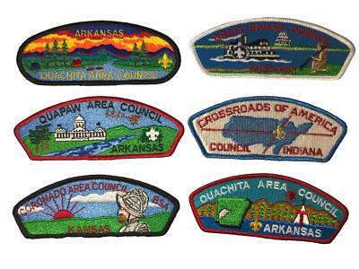 MID-West Councils 1/2 Dozen BSA CSPs Mint CSP (BHP2223)