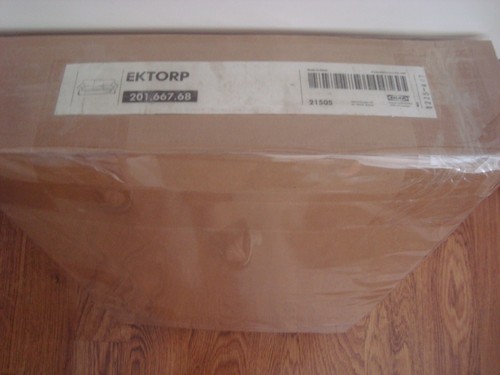 IKEA EKTORP Sofabezug 3-Sitzer Sofa IDEMO ROT Schonbezug 100% Baumwolle 201.667.68 - Bild 6 von 20