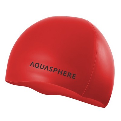 Aqua Sphere PLAIN SILICONE CAP RED BLACK RED BLACK
