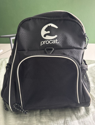 PUMA ProCat Backpack Black Sports School Travel Laptop Book Bag Unisex