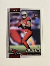 2026 Topps Flagship Carson Beck Rc Clear Variation /10 Ssp #305