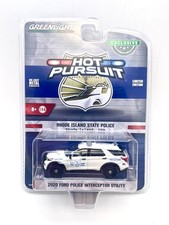 Greenlight Hot Pursuit Rhode Island Trooper 2020 Ford Interceptor Utility D3