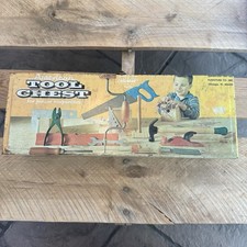 American Tool Chest For Junior Carpenters With Tools Vintage ATF Toy Chicago IL