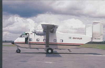 AK 9472#       DERAYA AIR TAXI, Shorts Skyvan 3 Variant 100 PK-DSU