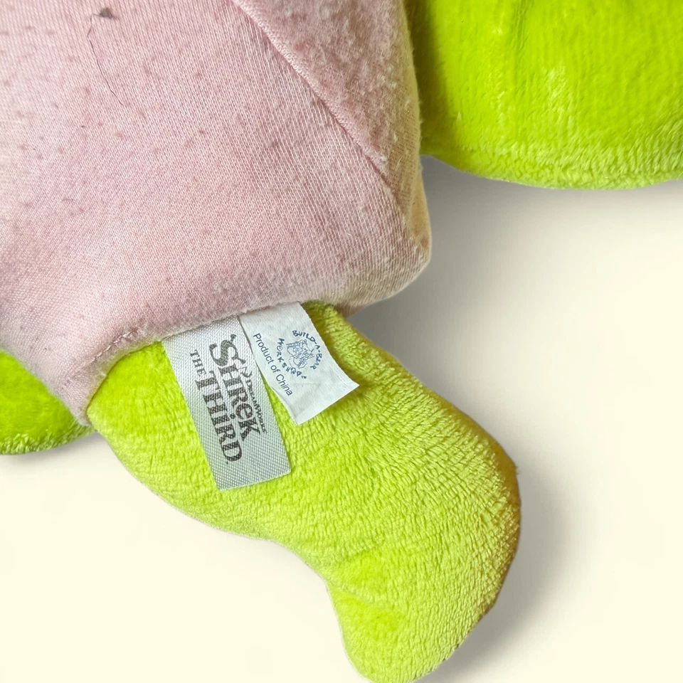 Build a Bear Workshop Shrek the Third Baby Girl Oger Felicia Pink Plush 11 inch - Image 4 of 4