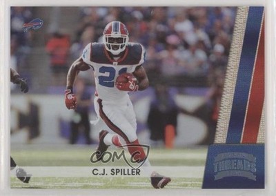 2011 Panini Threads Century Proof Platinum 11/25 CJ Spiller #15 3p5